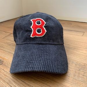 Boston Red Sox corduroy hat